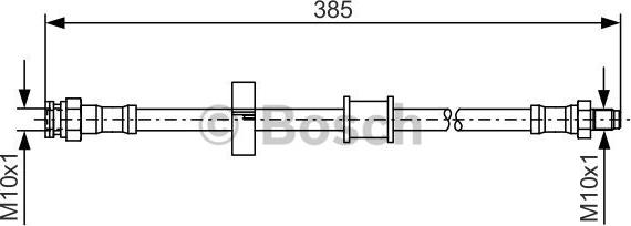 BOSCH 1 987 476 459 - Flexible de frein cwaw.fr