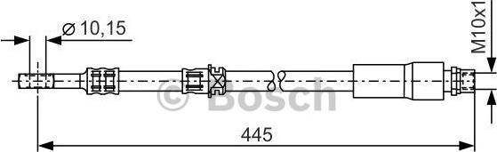 BOSCH 1 987 476 455 - Flexible de frein cwaw.fr