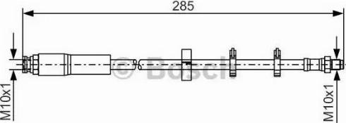 BOSCH 1 987 476 428 - Flexible de frein cwaw.fr