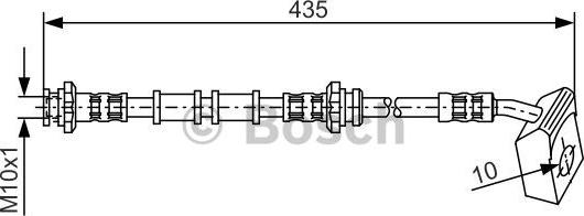 BOSCH 1 987 476 545 - Flexible de frein cwaw.fr