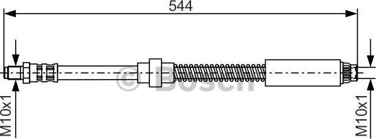 BOSCH 1 987 476 559 - Flexible de frein cwaw.fr