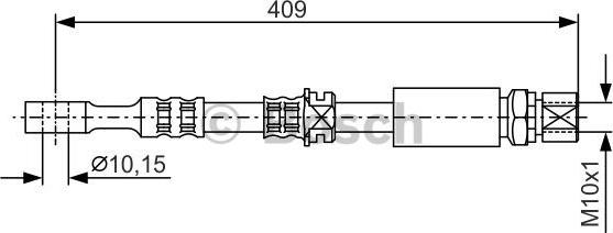 BOSCH 1 987 476 644 - Flexible de frein cwaw.fr