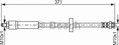 BOSCH 1 987 476 668 - Flexible de frein cwaw.fr