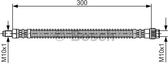 BOSCH 1 987 476 679 - Flexible de frein cwaw.fr