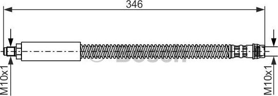 BOSCH 1 987 476 859 - Flexible de frein cwaw.fr