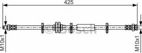 BOSCH 1 987 476 864 - Flexible de frein cwaw.fr