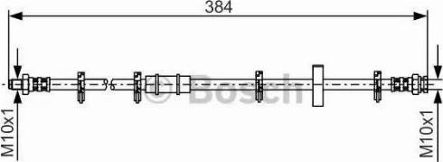 BOSCH 1 987 476 881 - Flexible de frein cwaw.fr