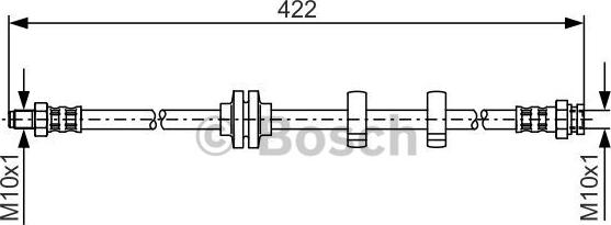 BOSCH 1 987 476 346 - Flexible de frein cwaw.fr