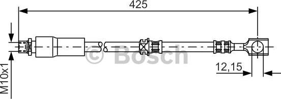 BOSCH 1 987 476 386 - Flexible de frein cwaw.fr