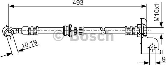 BOSCH 1 987 476 371 - Flexible de frein cwaw.fr