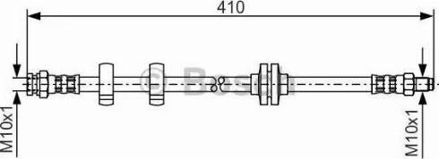 BOSCH 1 987 476 749 - Flexible de frein cwaw.fr