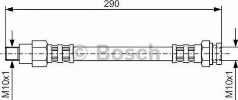 BOSCH 1 987 476 707 - Flexible de frein cwaw.fr