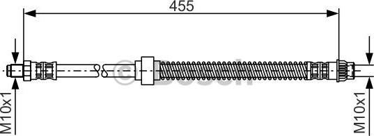 BOSCH 1 987 476 785 - Flexible de frein cwaw.fr