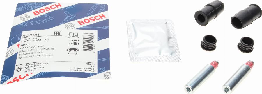 BOSCH 1 987 470 603 - Jeu de douilles de guidage, étrier de frein cwaw.fr