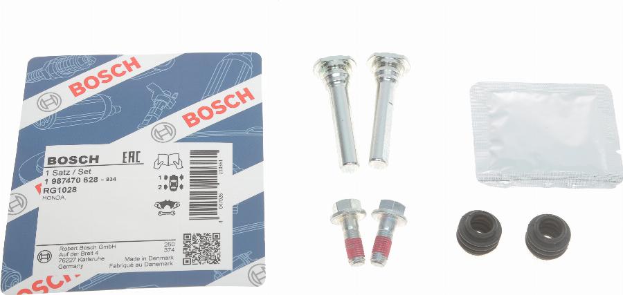 BOSCH 1 987 470 628 - Jeu de douilles de guidage, étrier de frein cwaw.fr