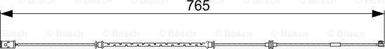 BOSCH 1 987 473 018 - Contact d'avertissement, usure des plaquettes de frein cwaw.fr