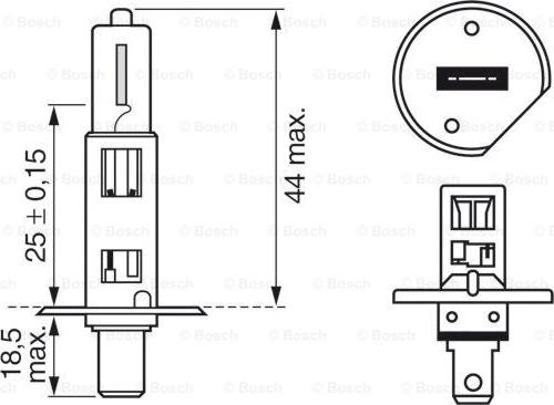 BOSCH 1 987 301 051 - Ampoule, projecteur longue portée cwaw.fr