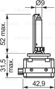 BOSCH 1 987 302 909 - Ampoule, projecteur longue portée cwaw.fr