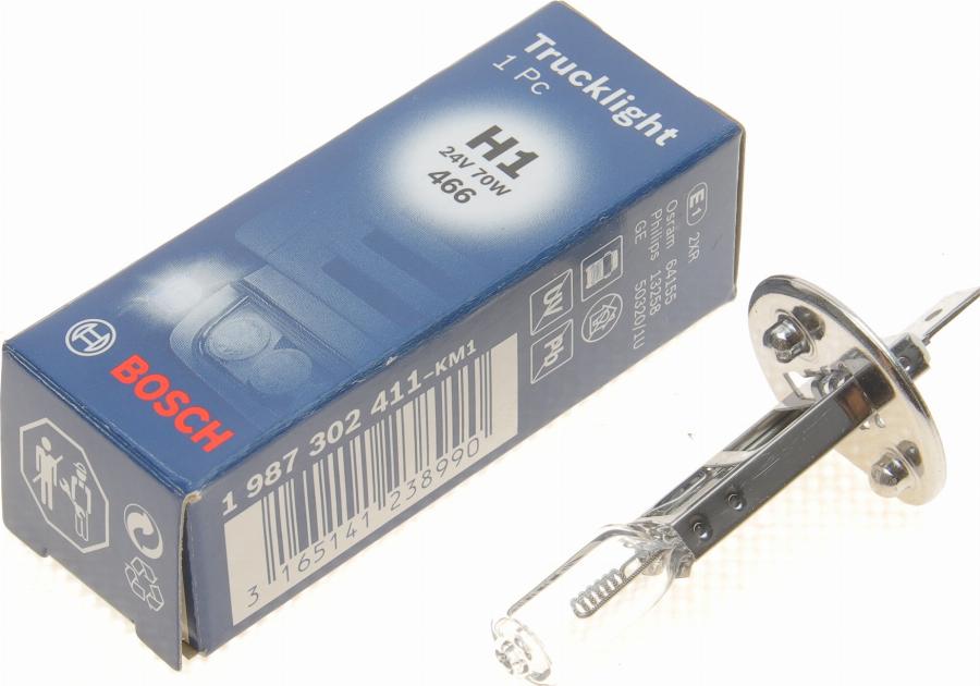 BOSCH 1 987 302 411 - Ampoule, projecteur longue portée cwaw.fr