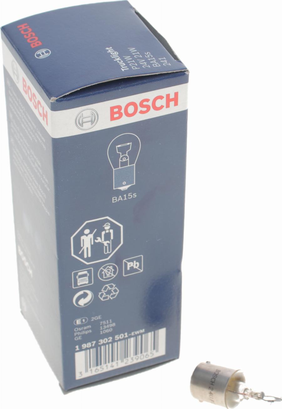 BOSCH 1 987 302 501 - Ampoule, feu clignotant cwaw.fr