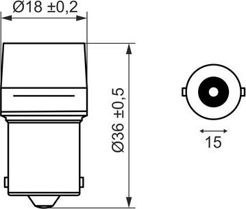 BOSCH 1 987 302 652 - Ampoule, feu arrière cwaw.fr