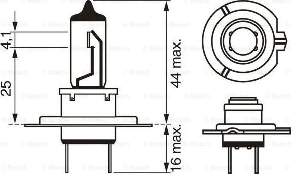 BOSCH 1 987 302 077 - Ampoule cwaw.fr