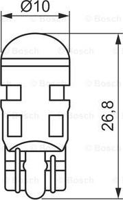 BOSCH 1 987 302 881 - Ampoule, feu clignotant cwaw.fr