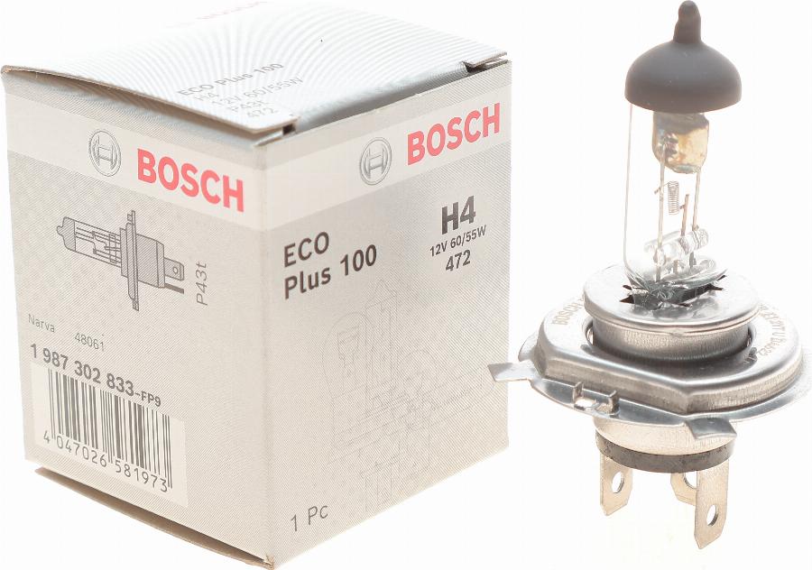 BOSCH 1 987 302 833 - Ampoule, projecteur longue portée cwaw.fr