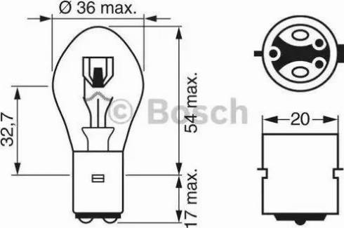 BOSCH 1 987 302 209 - Ampoule, éclairage des instruments cwaw.fr