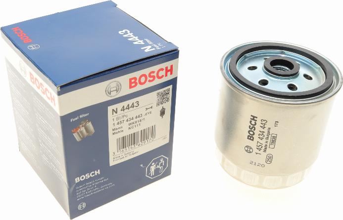 BOSCH 1 457 434 443 - Filtre à carburant cwaw.fr