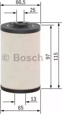 BOSCH 1 457 431 325 - Filtre à carburant cwaw.fr