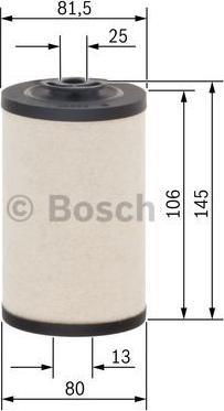 BOSCH 1 457 431 326 - Filtre à carburant cwaw.fr