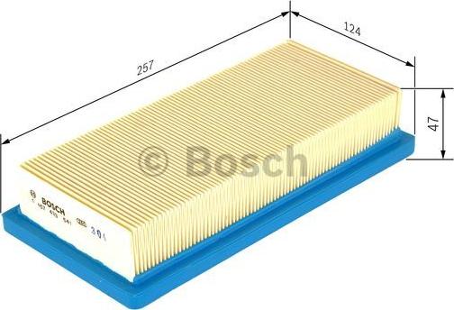 BOSCH 1 457 433 541 - Filtre à air cwaw.fr