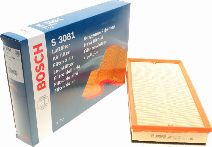 BOSCH 1 457 433 081 - Filtre à air cwaw.fr