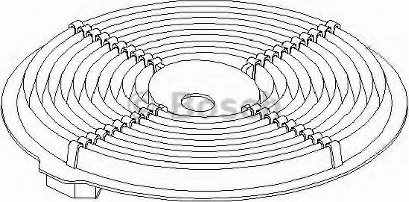 BOSCH 1 457 433 785 - Filtre à air cwaw.fr