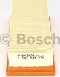 BOSCH 1 457 433 736 - Filtre à air cwaw.fr