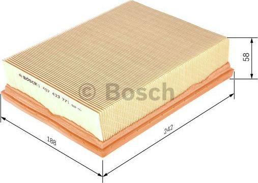 BOSCH 1 457 433 771 - Filtre à air cwaw.fr