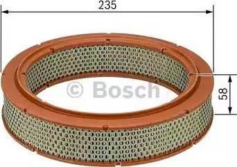 BOSCH 1 457 432 111 - Filtre à air cwaw.fr