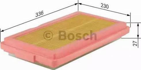 BOSCH 1 457 432 202 - Filtre à air cwaw.fr