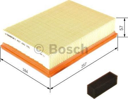 BOSCH 1 457 429 791 - Filtre à air cwaw.fr