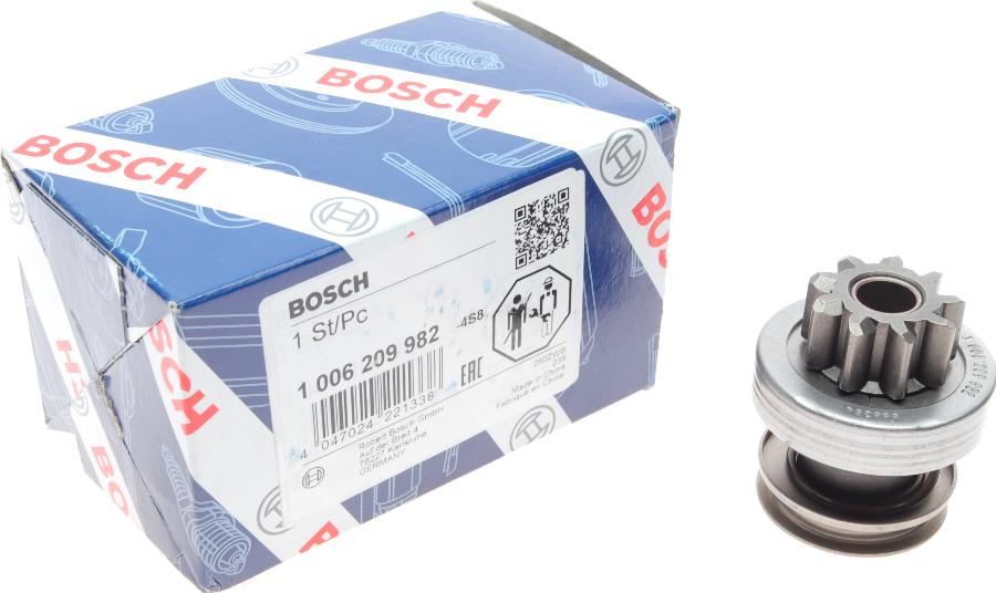 BOSCH 1 006 209 982 - Pignon, démarreur cwaw.fr