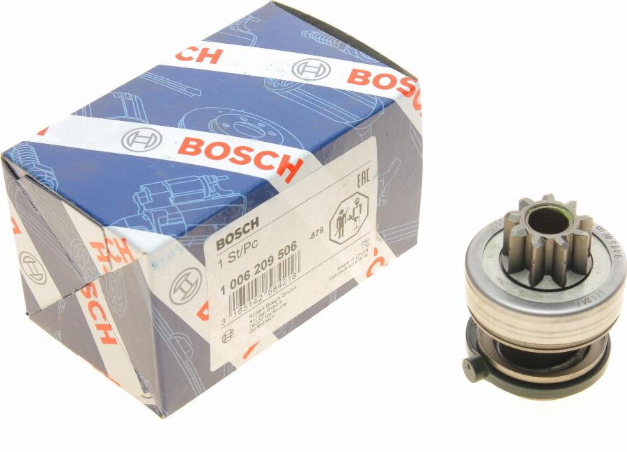 BOSCH 1 006 209 506 - Pignon, démarreur cwaw.fr