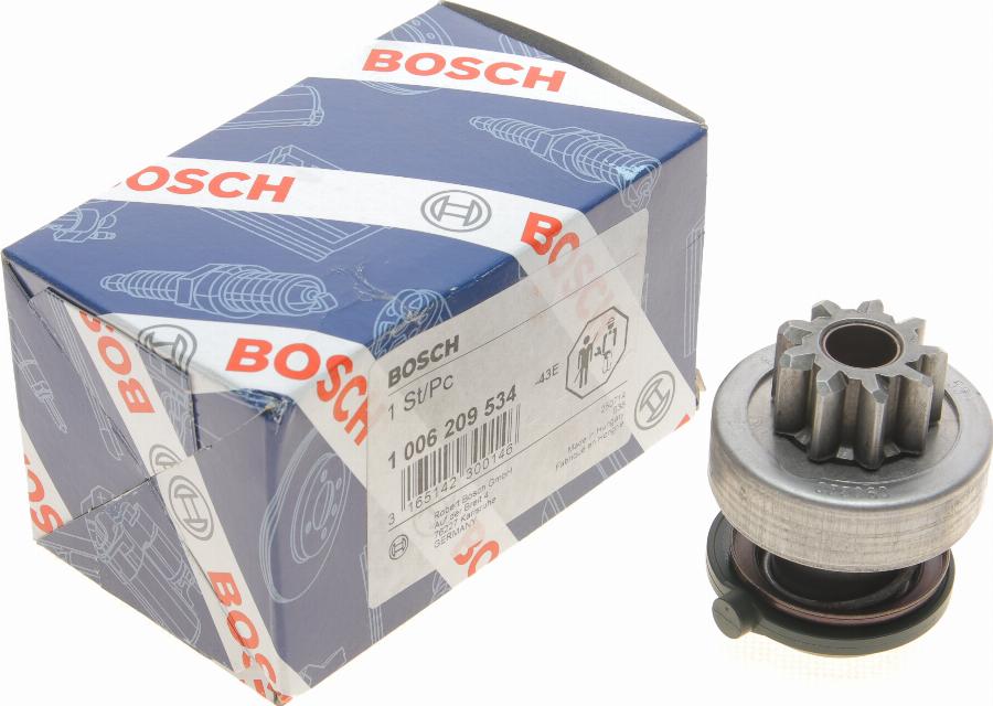 BOSCH 1 006 209 534 - Pignon, démarreur cwaw.fr