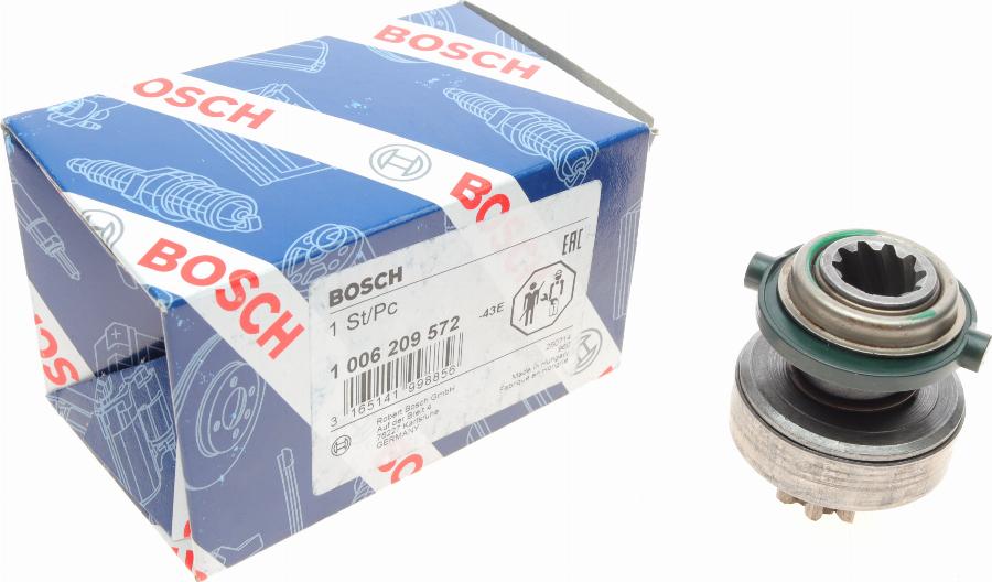 BOSCH 1 006 209 572 - Pignon, démarreur cwaw.fr