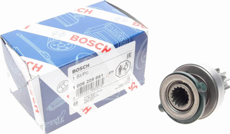 BOSCH 1 006 209 661 - Pignon, démarreur cwaw.fr