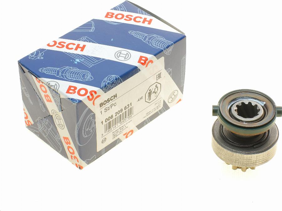 BOSCH 1 006 209 631 - Pignon, démarreur cwaw.fr