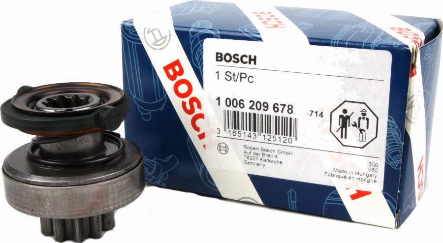 BOSCH 1 006 209 678 - Pignon, démarreur cwaw.fr