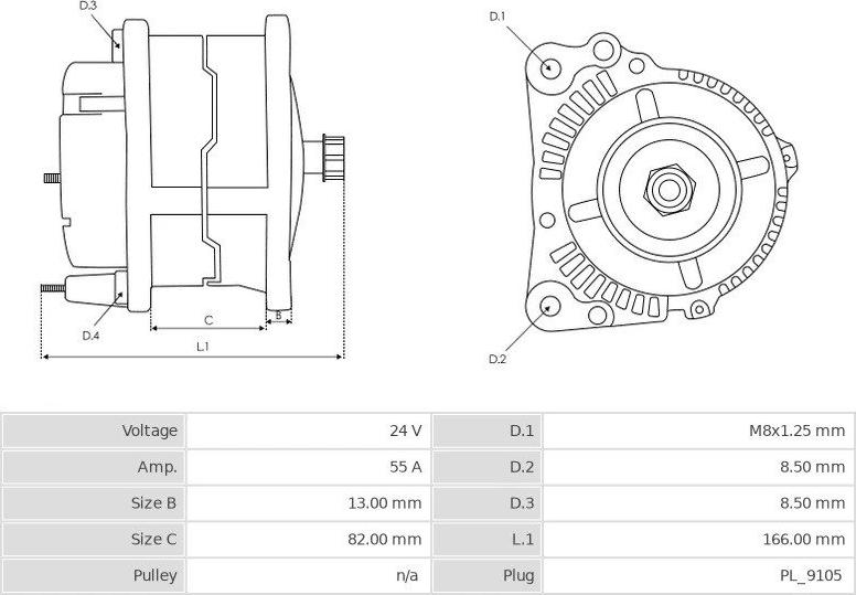 BOSCH 120469032 - Alternateur cwaw.fr