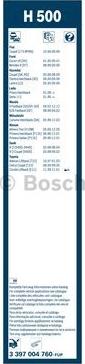 BOSCH 3 397 004 760 - Balai d'essuie-glace cwaw.fr