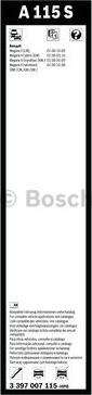 BOSCH 3 397 007 115 - Balai d'essuie-glace cwaw.fr